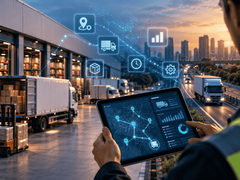 Seu time ainda descobre atrasos depois que o cliente reclama? O Logistica.AI foi feito para mudar isso